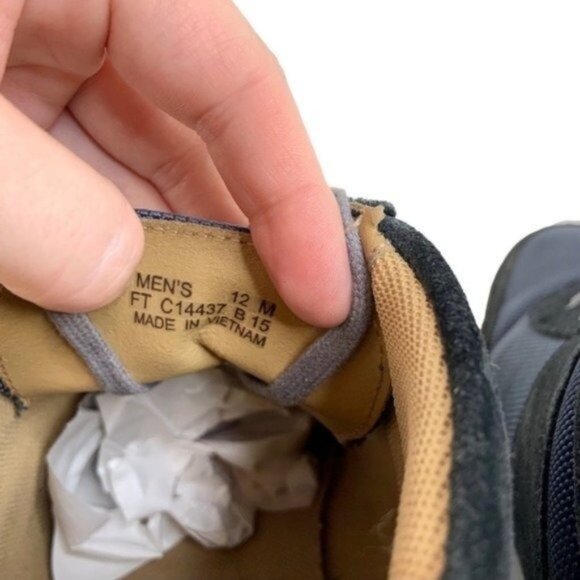 Cole Haan Grand OS Suede Canvas High Top Sneakers - Picture 5 of 9